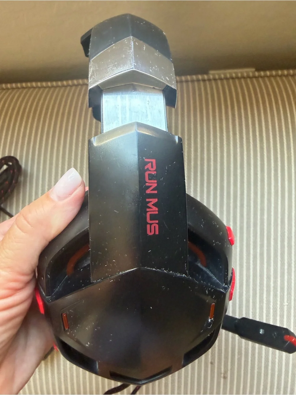 RUNMUS Gaming Headset with Microphone